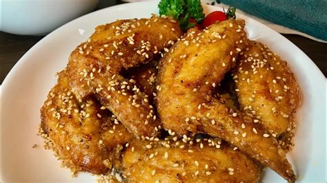 Nagoya Style Fried Chicken Wings 手羽先の名古屋風甘辛揚げ Youtube