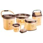 Buy Joyo Better Homes Deluxe Square Jumbo Floral Printed Bathroom Set