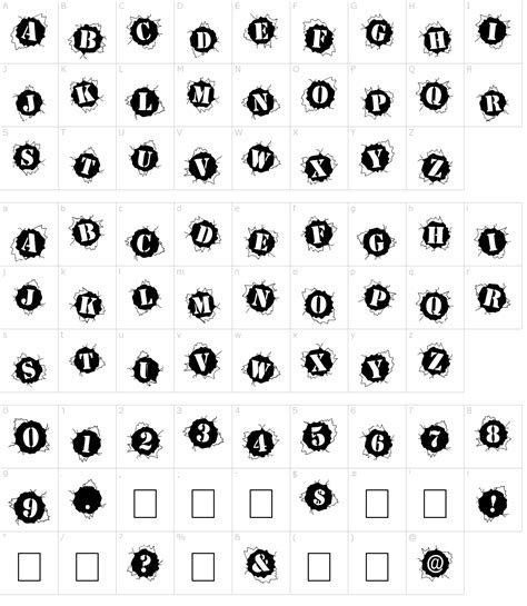 Bullet Holz Font Download