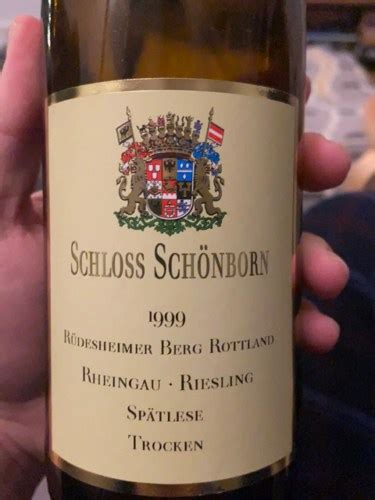 Dom Nenweingut Schloss Sch Nborn Graf Von Sch Nborn R Desheimer Berg