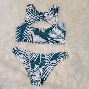 Swim Vintage High Waist Bikini Set Conservative Swimsui Poshmark