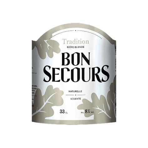 Bières BON SECOURS Tradition Blonde Fût 20 litres 8 La Cave d Antoine