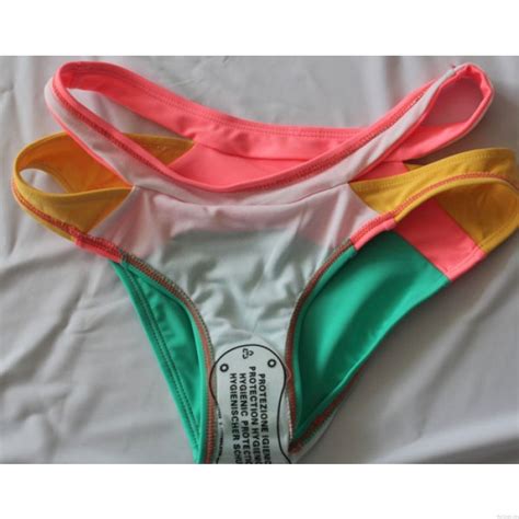 Summer New Style Colorful Strap Bikini Swimwear Swimsuit Bikinis Swimsuits Clothing