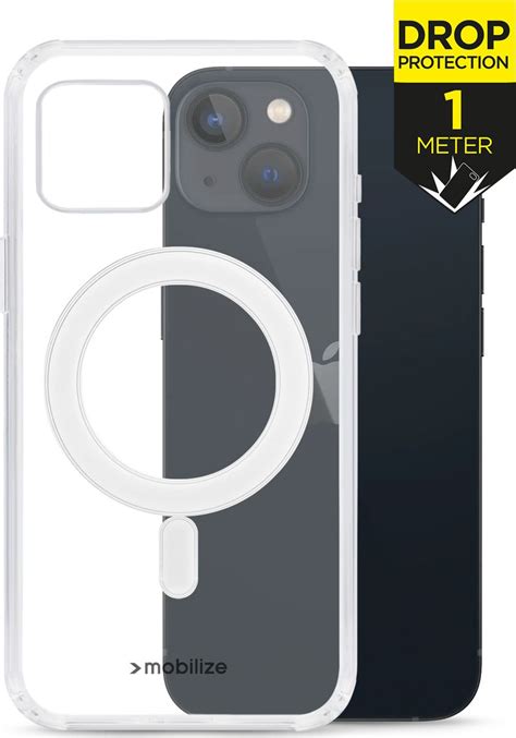 Mobilize Naked Protection Doorzichtig IPhone Mini MagSafe Hoesje Hardcase Backcover