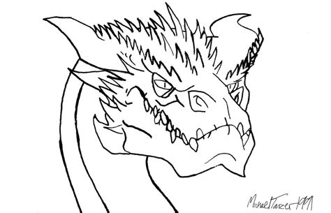 Smaug Drawing At Getdrawings Free Download