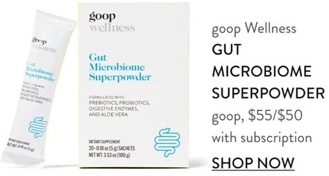 Goop Introducing Our New Gut Microbiome Superpowder Milled