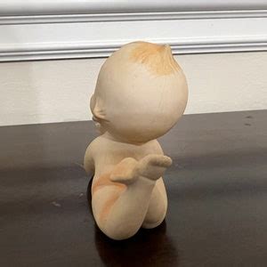 Vintage Lefton Kewpie Naked Baby Doll Figurine Etsy