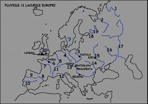 Aspecte generale ale hidrografiei europei