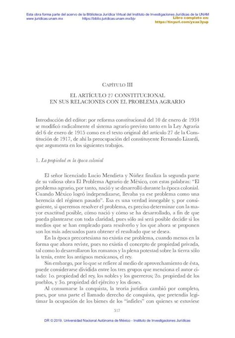 PDF c iii La propiedad en la época colonial UNAM La propiedad en