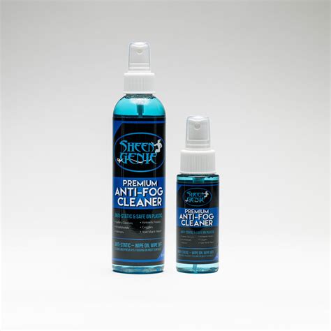 Anti-Fog Spray (2oz + 8oz Pack) - Sheen Genie
