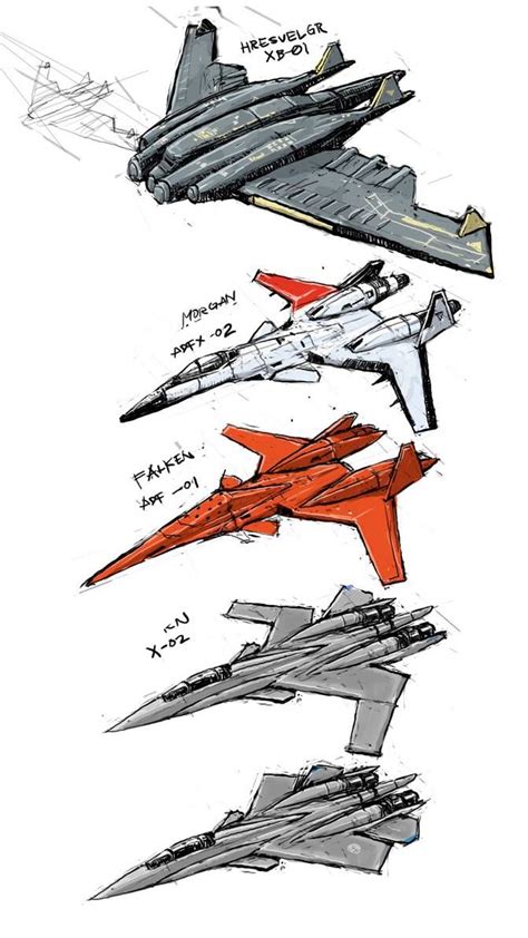 Ace Combat Fighter Chart By Jetfreak 7 On DeviantArt Aircraft Art