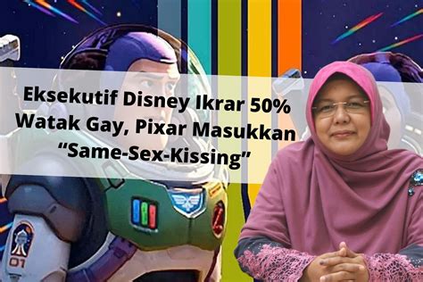 Eksekutif Disney Ikrar Watak Gay Pixar Masukkan Same Sex Kissing Wafiq
