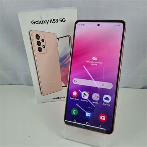 Samsung Galaxy A53 5G SM-A536 8/256GB Pomarańczowy - 13041658848 ...
