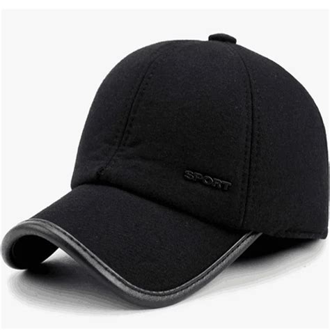 Осенняя и зимняя мужская и женская модная спортивная бейсболка теплая ...