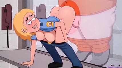 Busty Blonde LADY COP Gina Gloryhole PRISON FUCK Sfan Anime Lesbian Pussy Licking Fingering