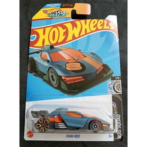 Hot Wheels Punk Rod Lets Race Shopee Malaysia