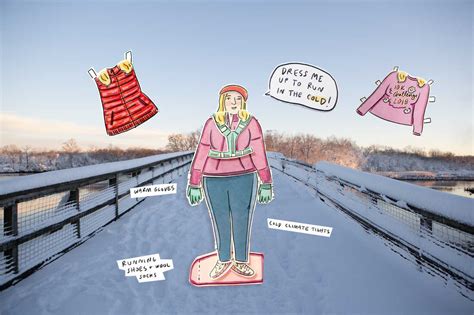 How Should I Dress For Running In Cold Weather This Paper Doll Can