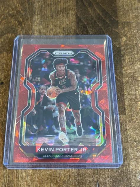 Panini Prizm Kevin Porter Jr Base Prizms Glace Rouge Eur