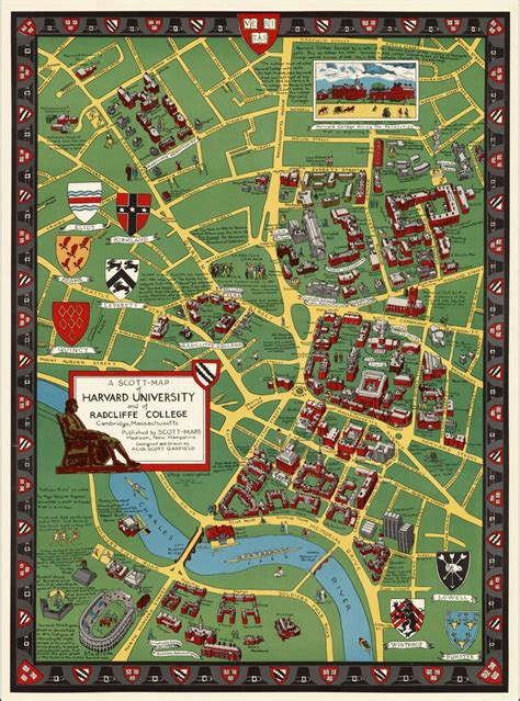 Map Of Harvard Campus - China Map Tourist Destinations