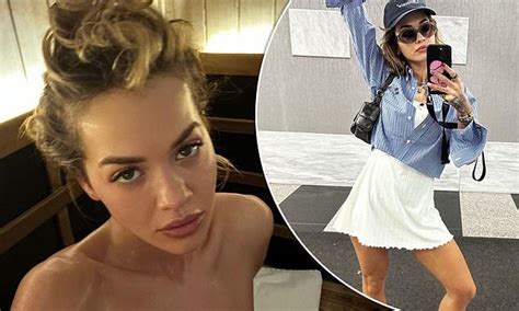 Rita Ora Sets Pulses Racing As She Strips NAKED For Steamy Sauna Snap In Sydney Daily Mail Online