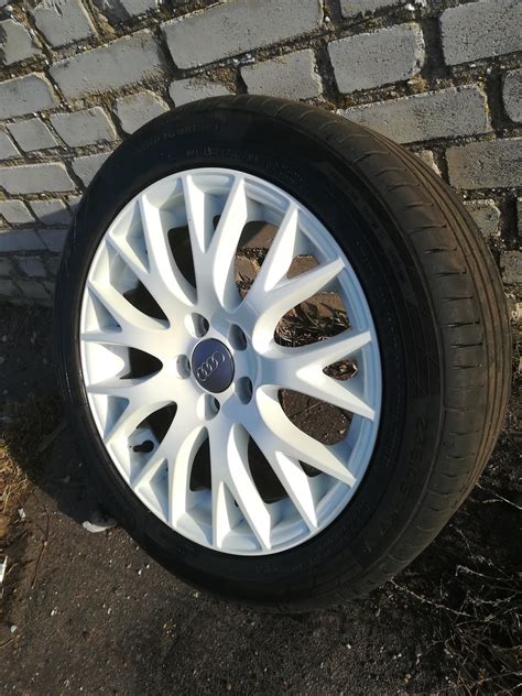 Летние диски r17 от audi а4 — Skoda Octavia A7 Mk3, 1,4 л, 2014 года ...