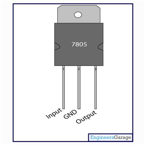 7805 Voltage Regulator IC | 7805 Datasheet | Pin Diagram & Description ...