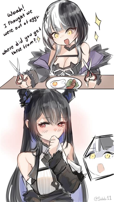 nerissa ravencroft, shiori novella, shiori novella, and nerissa