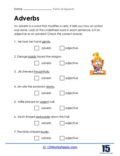 Parts Of Speech Worksheets Worksheets Library