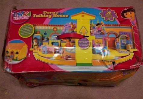 New Dora The Explorer Talking House With Dora Mami Papi And Sofa