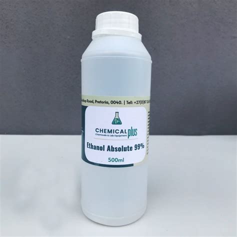 Ethanol Alcohol 95 500ml Chemical Plus