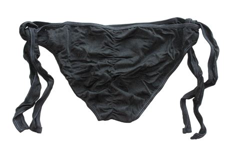 Flirtzy Tie Side Bikini Bottom Fully Lined With Cheeky Scrunch Back EBay