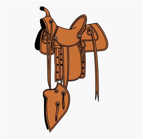 Horse Saddle Png Black And White Free Transparent Clipart Clipartkey