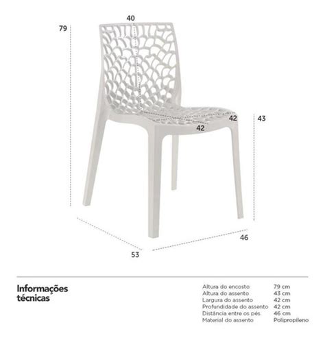 Cadeira Gruvyer Cozinha Jantar Alto Brilho Higlopp Nude Parcelamento Sem Juros