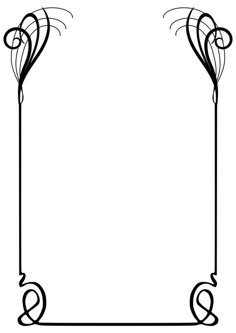 Free Printable Borders For A4 Paper Get What You Need For Free