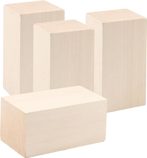 Amazon Mukchap Pcs X X Inch Basswood Carving Blocks