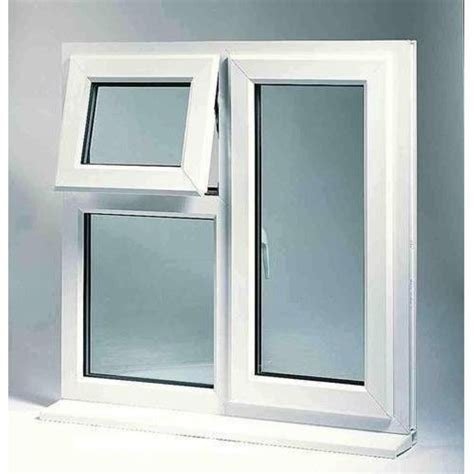 Mm White Upvc Top Hung Casement Window X Ft At Rs Sq Ft