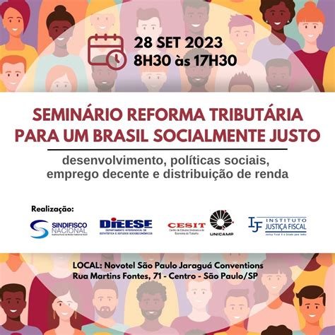 Seminário na quinta 28 promove debate da Reforma Tributária para um