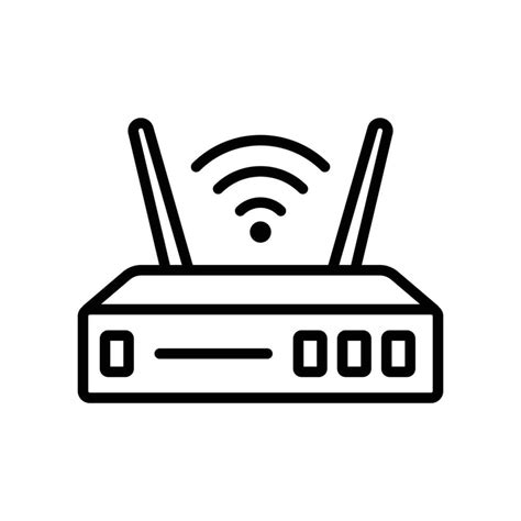 Wifi Router Icon Vector Design Template Simple And Modern 24451314