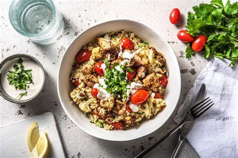 Vegetable Bulgur And Chicken Salad Recipe Hellofresh