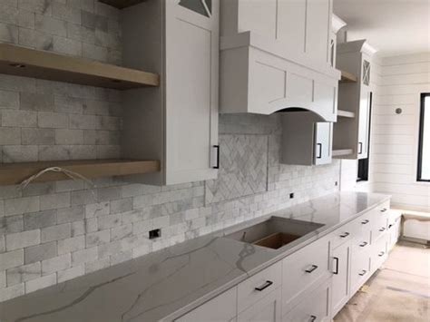 Marble tile kitchen backsplash help