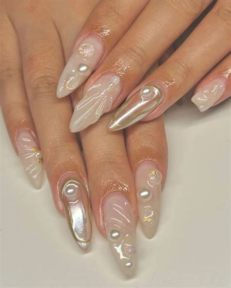 Nails Trendy Gelx Almond Shape Long Nails Iconic Trendy Nail Inspo Nude