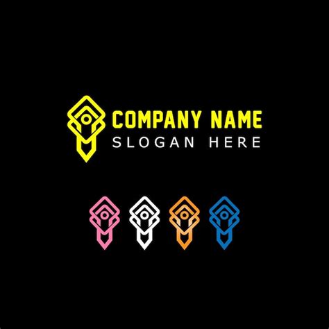 premium vector modern business logo art work vector