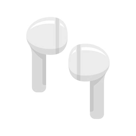 Premium Vector Studio Wireless Earbuds Icon Flat Illustration Of