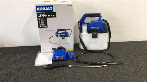 Kobalt 24v 2 Gallon Cordless Chemical Sprayer Kit