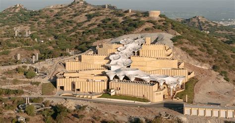 smritivan earthquake memorial museum zigzags   hill  gujarat