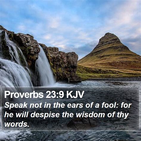 Proverbs 239 Kjv Bible Verse Images