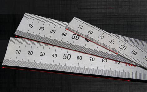 Stainless Steel Ruler Wholesale Metal Mm 150 300 500 600 1000 1500
