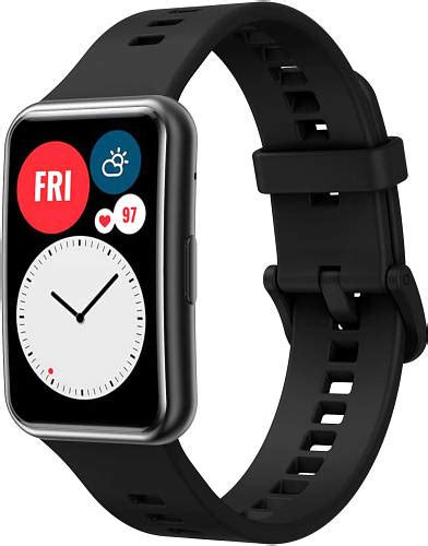 Ремешок Jsota Huawei Watch Fit Black (Хуавей Вотч Фит) (ID#1326235496 ...