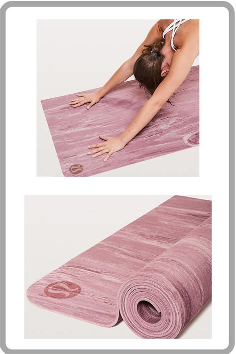 Cute Pink Lululemon Yoga Mat Extra Grip Namastay Mat In This Beautiful Misty Rose Pink Color