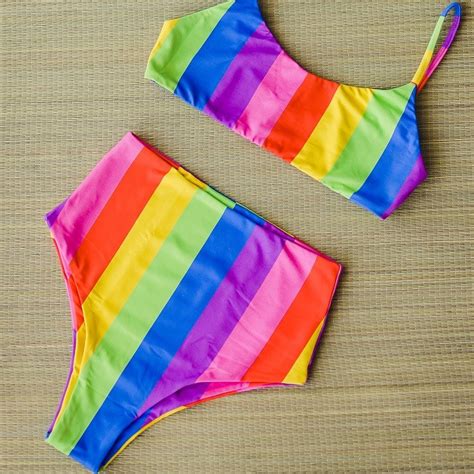 Hot Pants Adulto Estampado Listrado Tv